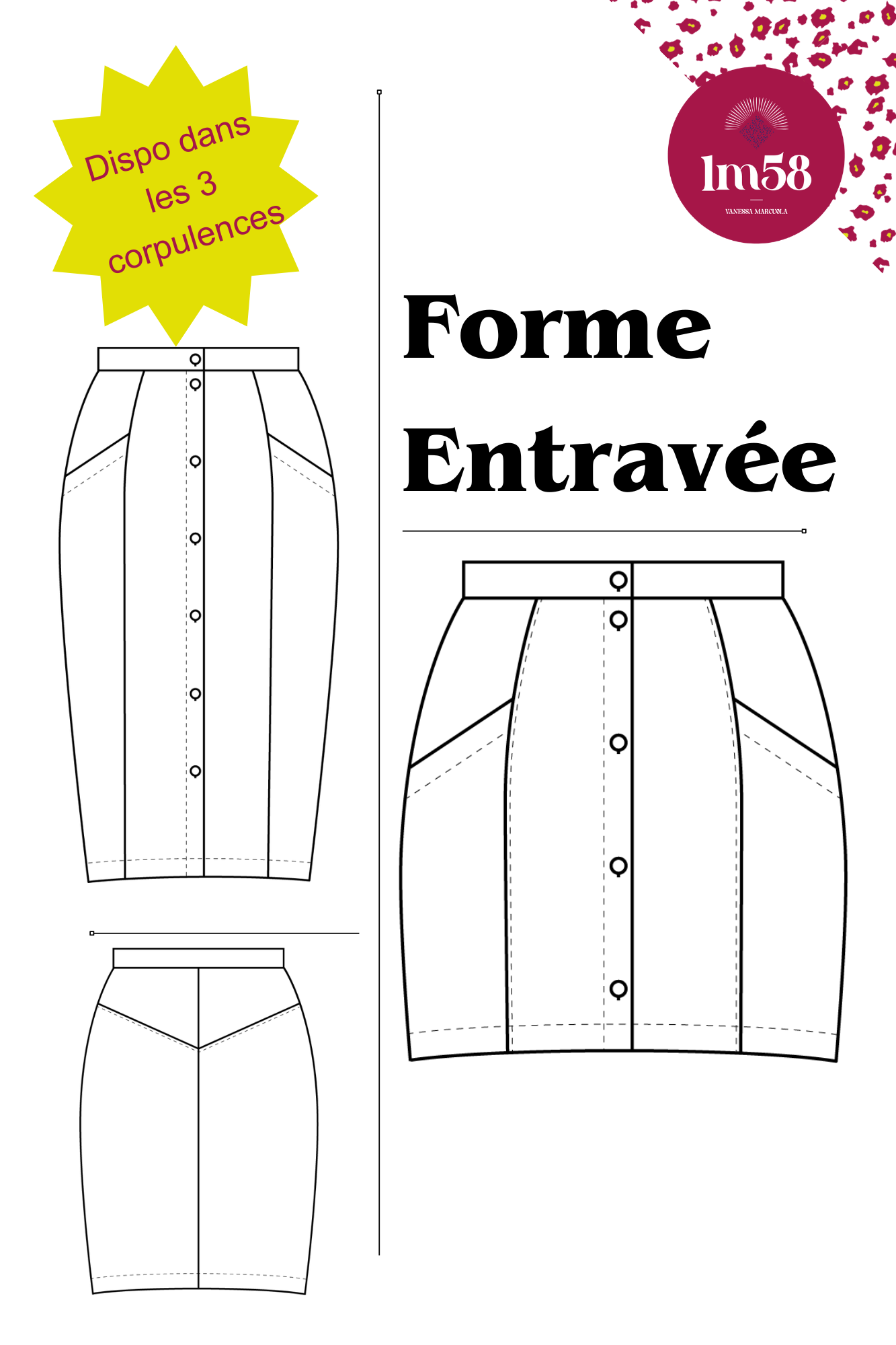 La Jupe FRANGINE - Patron PDF